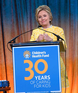 Hillary Clinton at Children s Health Fund Annual Benefit