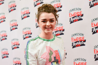 Maisie Williams rainbow hair colours through the years