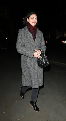 Morena Baccarin leaves the Chiltern Firehouse Morena Baccarin leaves the Chiltern Firehouse