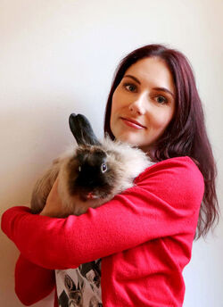 Wheelchair bunny Eddie