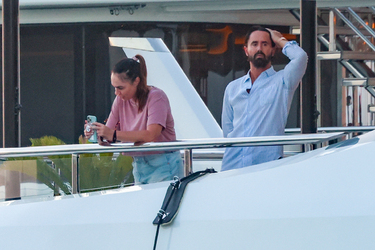 Tamara Ecclestone and Jay Rutland are seen on yacht in Saint Tropez Tamara Ecclestone and Jay Rutland are seen on yacht in Saint Tropez