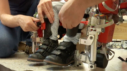 First ever paediatric exoskeleton First ever paediatric exoskeleton