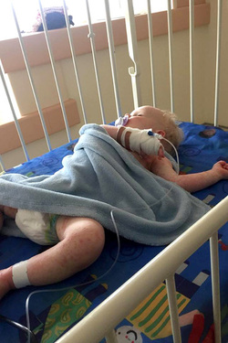 MOTHER SPEAKS OUT AFTER HER SON CONTRACTED THE HERPES VIRUS THROUGH A KISS