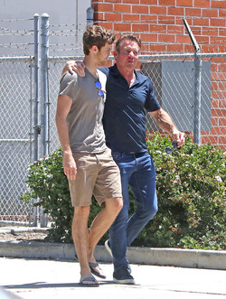 Dennis Quaid Spends Quality Time With Son Jack