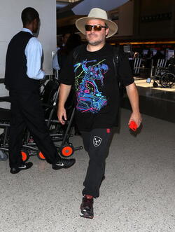 Movie Star Jack Black Loving The Rock Gods