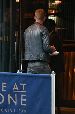 Laurence Fox seen out and about in Mayfair
