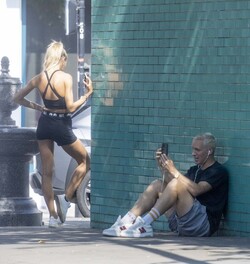 Jamie Laing and Sophie Habboo spotted in Notting Hill