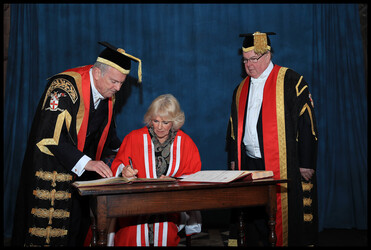 Duchess of Cornwall honorary doctorate