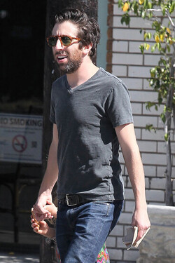 Simon Helberg Takes Daughter Adeline Helberg for Ice Cream
