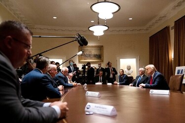 President Trump Meets With National Association of Police Organizations Leadership