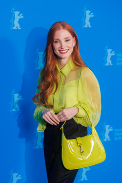 Jessica Chastain and Rupert Friend attending the photocall of Dreams during the 75th Berlin Film Festival Berlin Jessica Chastain and Rupert Friend attending the photocall of Dreams during the 75th Berlin Film Festival Berlin