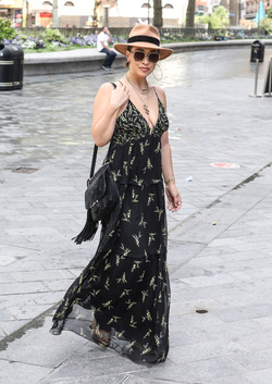 Myleene Klass at Global Radio