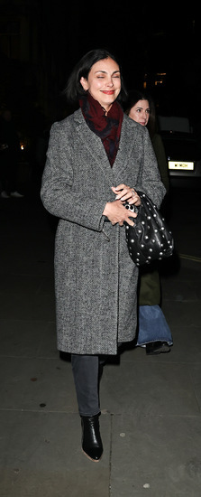 Morena Baccarin leaves the Chiltern Firehouse Morena Baccarin leaves the Chiltern Firehouse