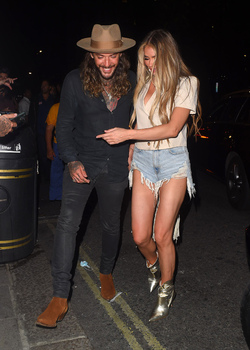Chloe Sims seen out in Mayfair for the first time since lockdown. She is seen Leaving Amazonica Mayfair Slightly worse for wear but in High Spirits as she enjoys a night with BFF Pete Wicks