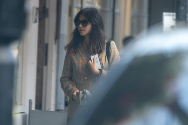 Jenna Coleman out in Notting Hill