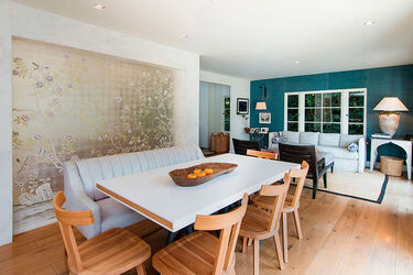 Amber Valletta Inside her romantic Spanish home in Santa Monica