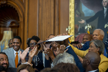 Juneteenth National Independence Day Act Signed