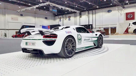 Dubai Police add luxury Porsche to amazing fleet