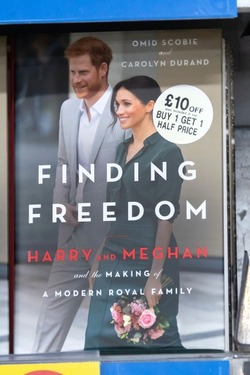  Finding Freedom Biography Of Prince Harry And Meghan Markle On Sale In London