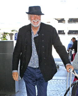 Mick Fleetwood Looking Spiffy At LAX