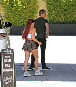 Ariel Winter leaving hotel after gettting new tattoo