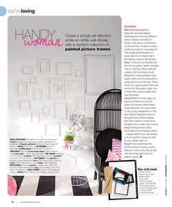 DIY Make painted picture frames