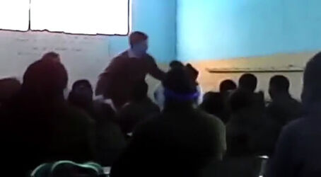 Teacher Caught On Camera Attacking Young Pupil In Class