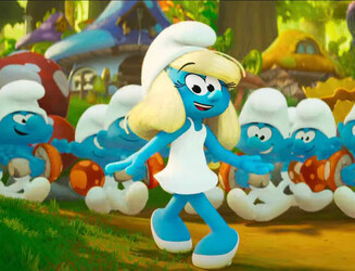 Rihanna as Smurfette in Smurfs