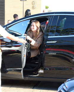 Jennifer Meyer is all smiles as she enjoys Mother s Day with friends and loved ones at Nobu in Malibu.
