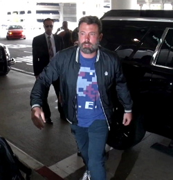 Ben Affleck Looking To Have Gained Weight At LAX