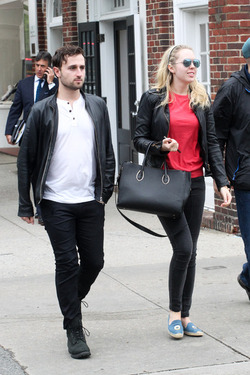 Tiffany Trump and Boyfriend Ross Mechanic Spotted out in the Hamptons Getting Coffee with Secret Service