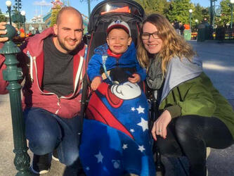 DEVOTED PARENTS SET TO FORK OUT &pound;15K ON ADVENTURES FOR MIRACLE TOT