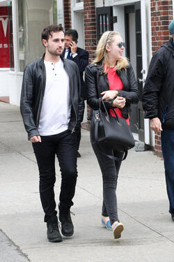 Tiffany Trump and Boyfriend Ross Mechanic Spotted out in the Hamptons Getting Coffee with Secret Service