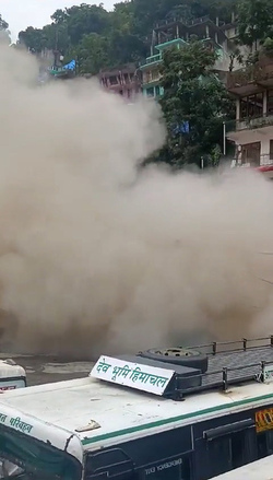 Video LANDSLIDE HORROR Hillside Houses Crumble In Monsoon Hit India Video LANDSLIDE HORROR Hillside Houses Crumble In Monsoon Hit India