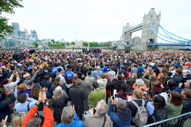 London Bridge terror attack vigil