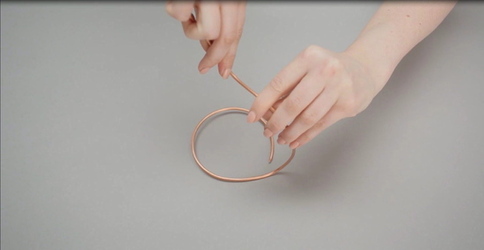 DIY Create a copper candleholder