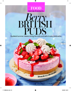 Berry British puds