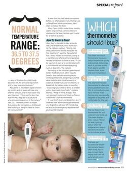 How to treat a fever