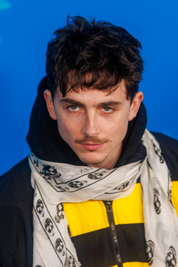 Timothee Chalamet at the Photocall of the movie A Complete Unknown at the 75th Berlin Film Festival Berlinale