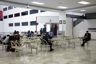 Mexico City Airport During The Coronavirus Pandemic