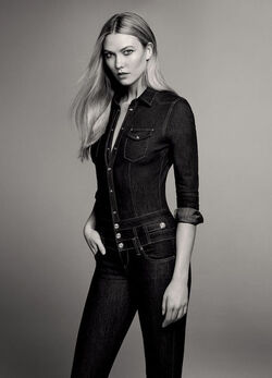 KARLIE KLOSS AND JOURDAN DUNN FOR LIU JO BLUE DENIM FALL WINTER CAMPAIGN KARLIE KLOSS AND JOURDAN DUNN FOR LIU JO BLUE DENIM FALL WINTER CAMPAIGN