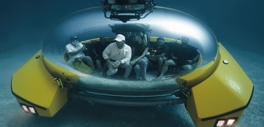 VIDEO Futuristic luxury submarine that looks like UFO offers cocktails and spa treatments 200 METRES below surface