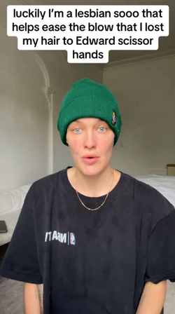 WOMAN GETS THE WORST HAIRCUT OF HER LIFE