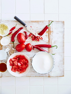 Step by Step Homemade Chilli Jam