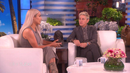 Kim Kardashian Accidentally Blurts Out Gender Of Her Baby On Ellen 