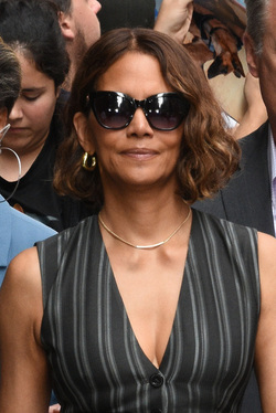 Halle Berry seen at Good Morning America in New York