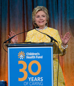 Hillary Clinton at Children s Health Fund Annual Benefit