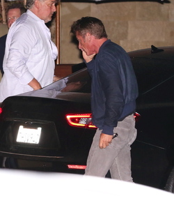 Sean Penn Hits Soho In Malibu