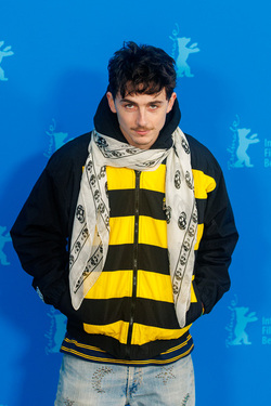 Timothee Chalamet at the Photocall of the movie A Complete Unknown at the 75th Berlin Film Festival Berlinale