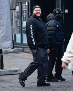 Celebrity Bear Hunt winner Big Zuu at Global Radio